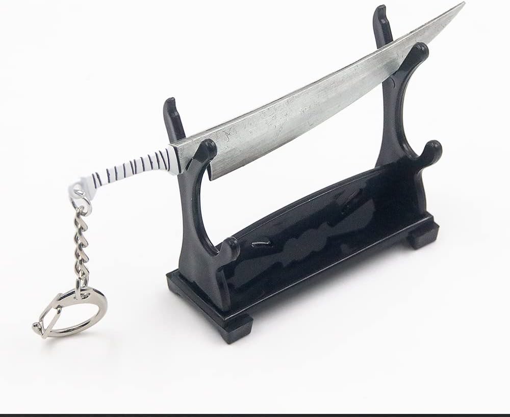 Anime Sword Keychain - Ichigo Kurosaki Zanpakutou Keychain by SONGCHANGJEWELRY - Image 4