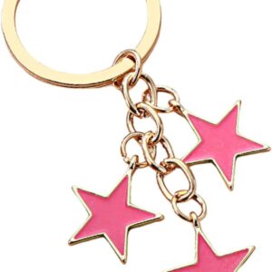 Acrylic Letter Keychain Charm - Kawaii Stars Edition