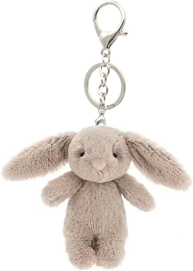 Cute Bunny Animal Keychain Charm