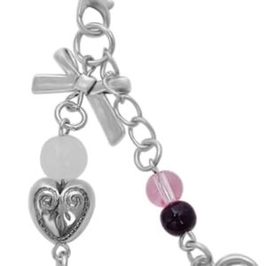 Cute Y2K Agate Keychain Charm