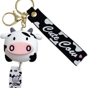 3D Printed Dragon Keychain - Fantasy Dragon Print Keyring for Backpack and Gifts