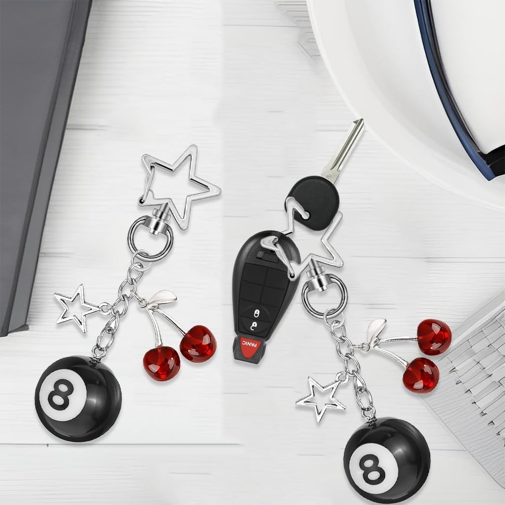 Airplane Aesthetic Keychain Charm - Image 4