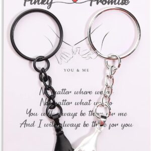 Anniversary Pinky Promise Keychain Set
