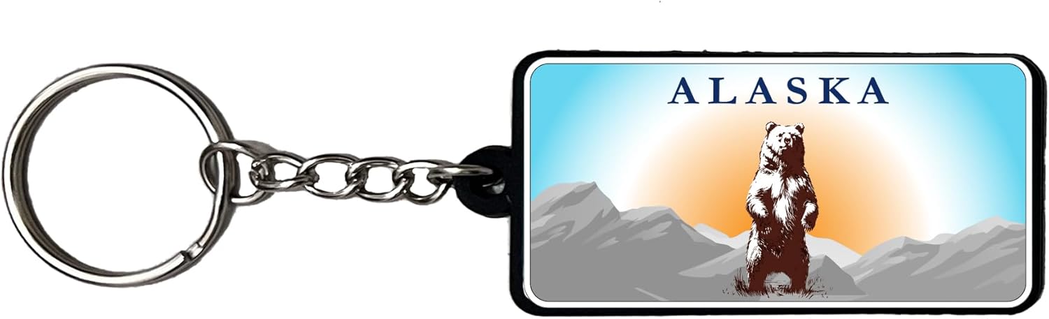 Alaska Adventure Keychain