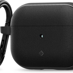 Caseology Vault AirPods Pro 2 Keychain Case - Matte Black