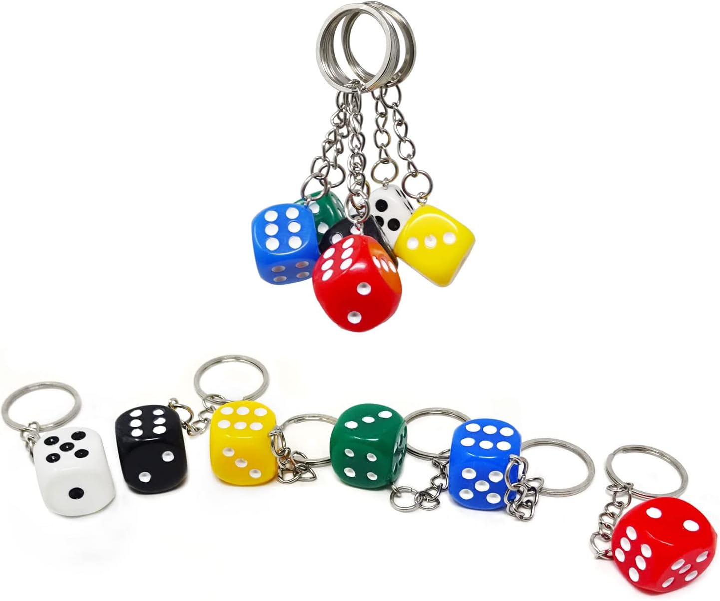 3D Photo Keychain Dice Collection - Image 3