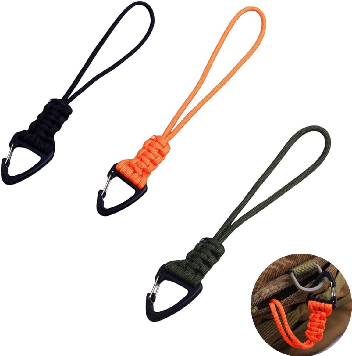 3D Jordan Paracord Keychain Trio