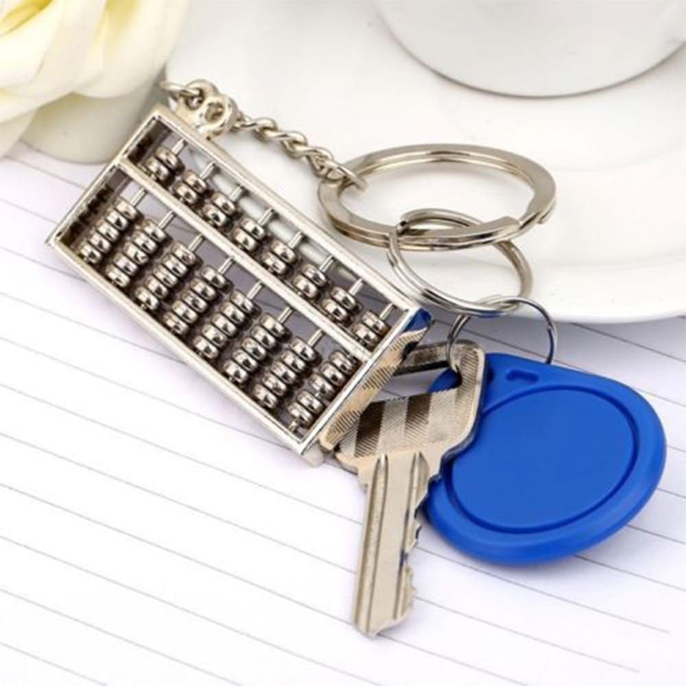 AC Milan Alloy Mini Abacus Keychain Fob Pendant - Image 3