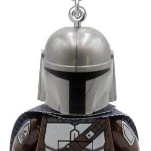 Anakin Skywalker LEGO Keychain & Mandalorian Light-Up Figure Combo