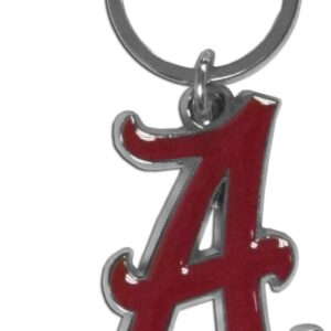 Alabama Chrome & Enameled Keychain by Siskiyou Sports