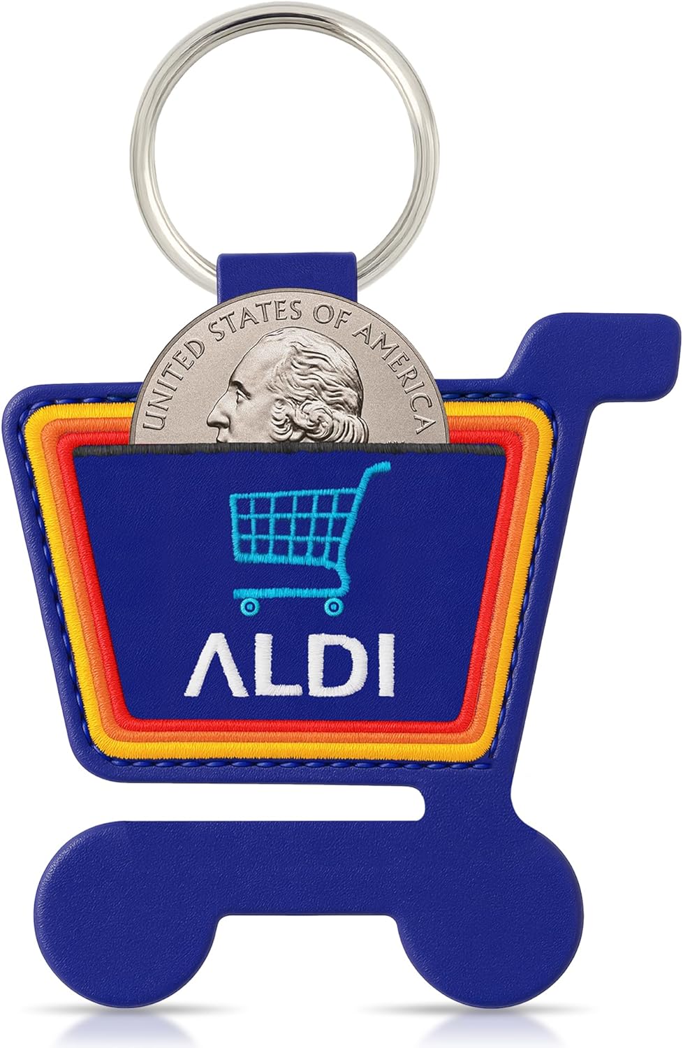 Aldi Quarter Keeper Keychain Holder