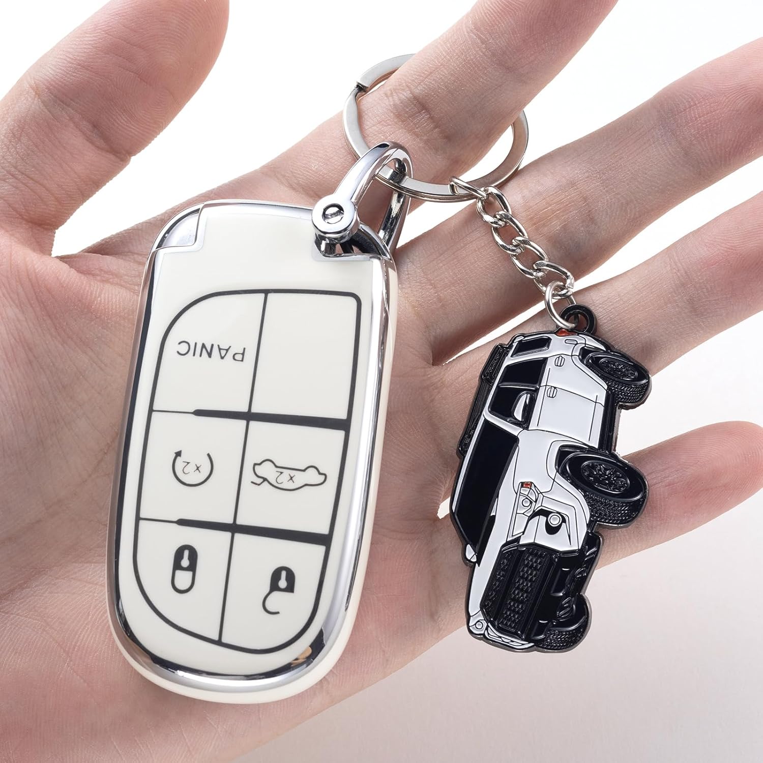 5.0 4Runner Keychain Pro Cover (White) - Image 4
