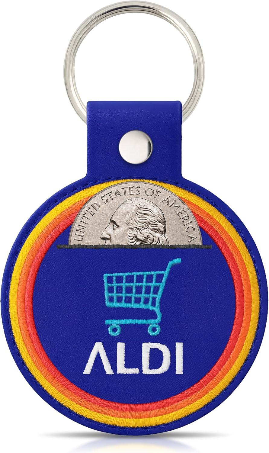 Aldi Quarter Keeper Keychain Holder