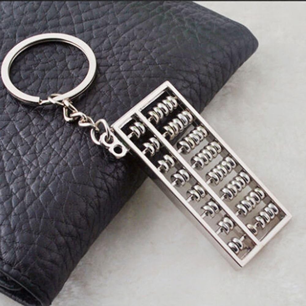 AC Milan Alloy Mini Abacus Keychain Fob Pendant - Image 4