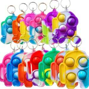 Among Us Pop It Keychain Party Favor Pack