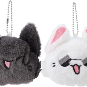 Anime Plush Keychain: Geto Inspired JJK Keyring for Best Friends