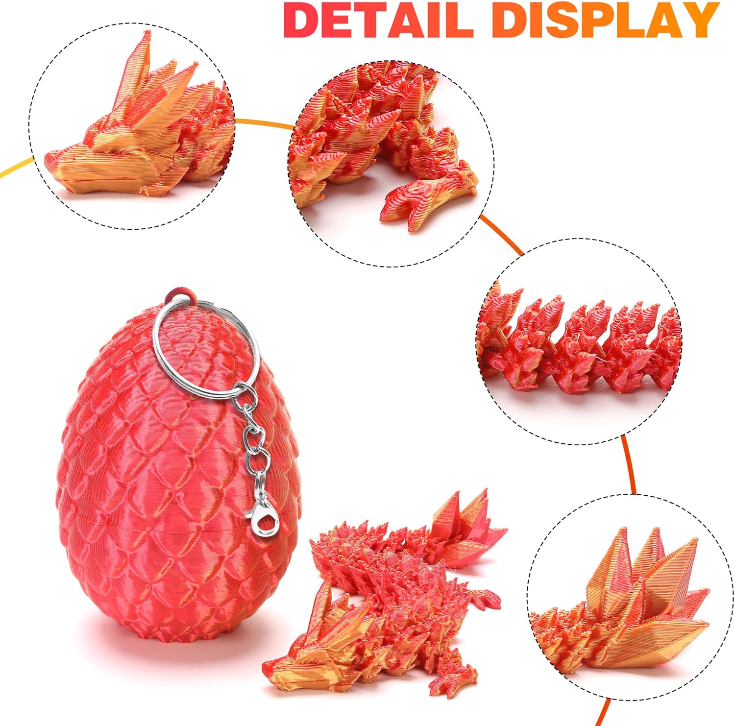 Adidas Dragon Egg Keychain Set - Image 4