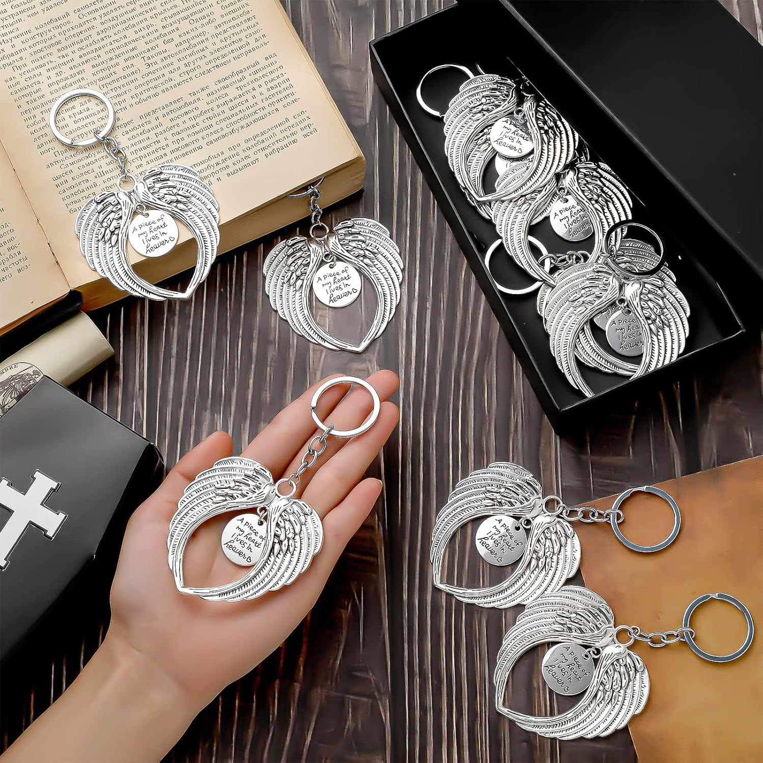 Angel Wings Keychain Set by WILLBOND - Image 3