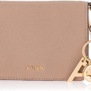 ALDO Dwendassa Keychain Wallet in Dark Beige