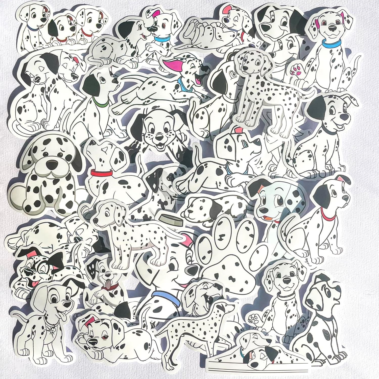 Acrylic Dalmatians Keychain Set