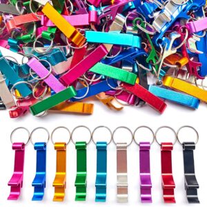 Vibrant Claw Aluminum Bottle Opener Keychain - 200pc Party Pack