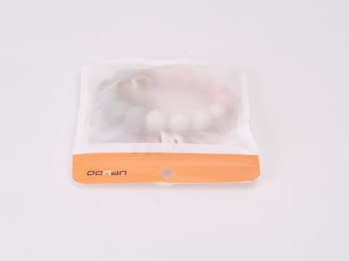 UpUDo Keychain Bracelet Wristlet, Silicone Beaded Key Ring Bracelet with Card Wallet,… - Image 10