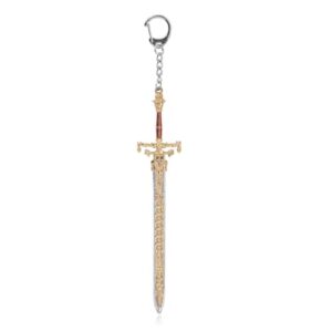 SONGCHANGJEWELRY Elden Ring Sword of Night and Flame Keychain