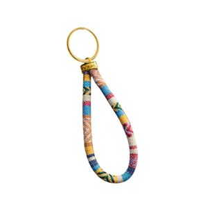 Made by Nami Boho Keychain with Gold Keyring for Women and Men…