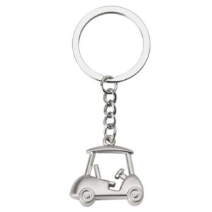 Sdopbinbin Golf Cart Keychain for Women Men Key Chain for Golf Cart…