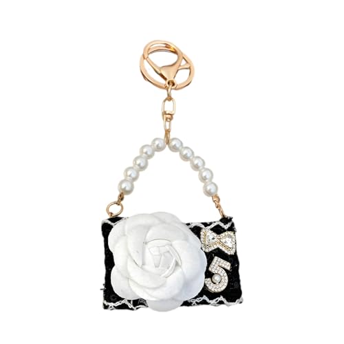 ZAWALUD Bag Charm Keychain, Bow