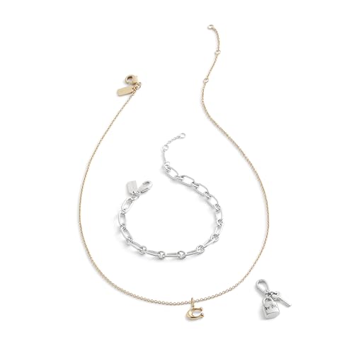 COACH Womens Collectible Signature Lock & Key Jewelry Charm - Image 4