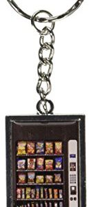 GRAPHICS & MORE Snacks Chips Candy Vending Machine Keychain Key Chain Ring