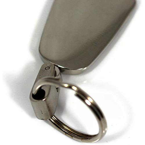 Dodge Charger Black Tear Drop Key Chain - Image 3