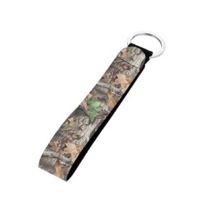 SEANATIVE Camo Hunting Fashion Car Keychain Hand Wrist Lanyard Wristlet Strap with…