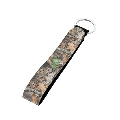 SEANATIVE Camo Hunting Fashion Car Keychain Hand Wrist Lanyard Wristlet Strap with…