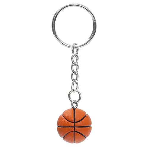 Fuerxy Simulation Mini Ball keychain, Sport Ball Theme Key Chains for Backpack…