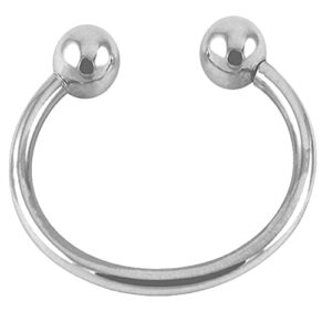 apop nyc 925 Sterling Silver Small Keychain Ring Key Holder [Jewelry]