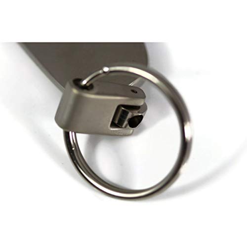 Dodge Charger Black Tear Drop Key Chain - Image 4