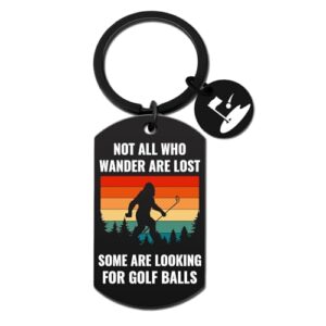 UIWIHHP Golf Gifts for Men Funny Golf Keychain Gifts for Him Golfing…