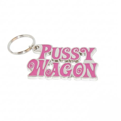 Pussy Wagon 3" Keychain, Beatrix Kiddo Costume Accessory, The Bride Keyring, Movie…