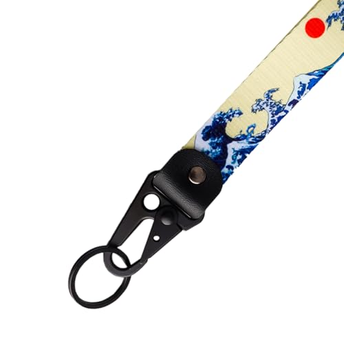 USTORAMT Motorcycle Keychain Fabric Keychain Heavy Duty Key Chain Tag for Bike… - Image 3