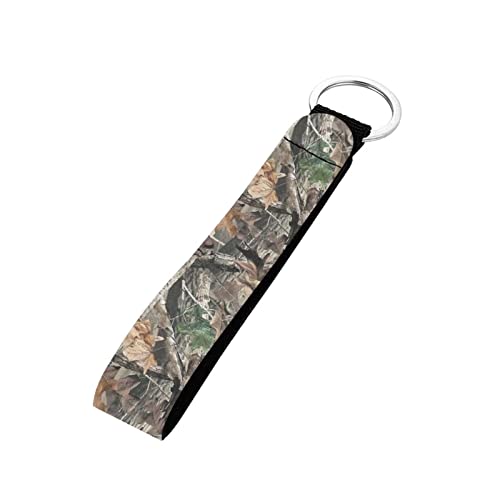 BYCHECAR Wrist Lanyard Key Chain for Men Women Camouflage Keychains Wristlet Strap… - Image 2
