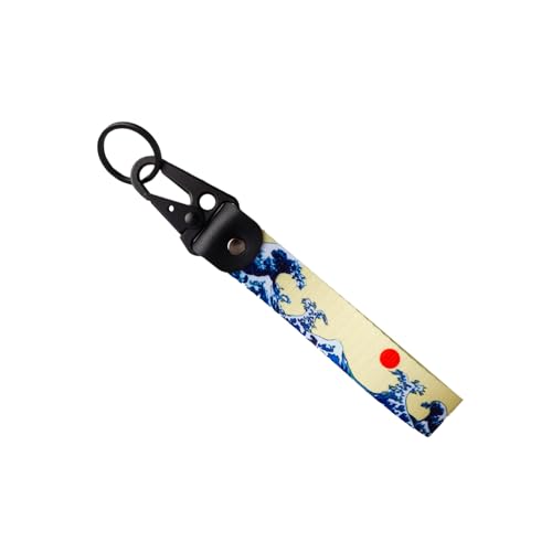 USTORAMT Motorcycle Keychain Fabric Keychain Heavy Duty Key Chain Tag for Bike… - Image 5