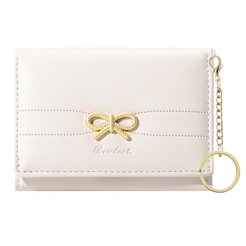 Sunwel Fashion Cute Coquette Bow Wallet with Key