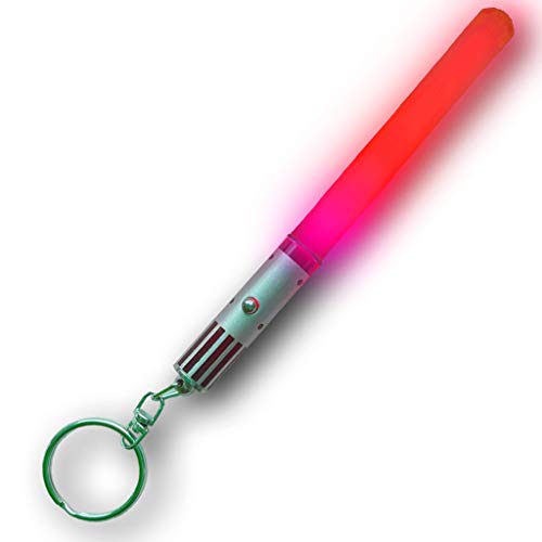 LIGHTSABER KEYCHAIN LIGHT UP LED STAR WAR Glowing Light Saber Key Chain… - Image 9
