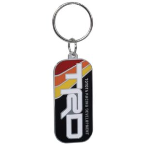 Plasticolor 004591R01 Toyota Racing Development TRD Stripes Enamel Key Chain