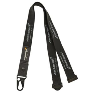 Castore McLaren F1 Team Lanyard, Black, Official Team Merchandise