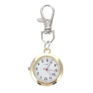 balacoo Pocket Watch Clip On, Pocket Watch with Key Buckle Portable Necklace…