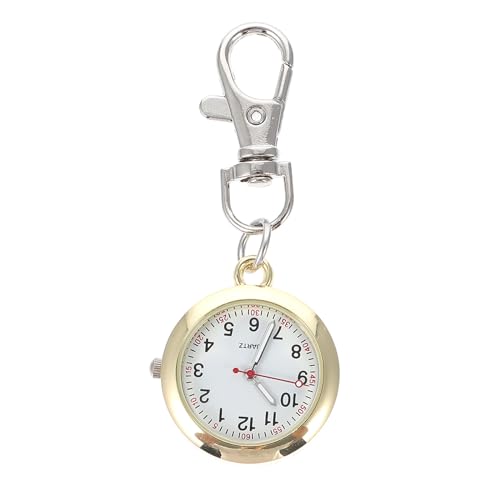 balacoo Pocket Watch Clip On, Pocket Watch with Key Buckle Portable Necklace…
