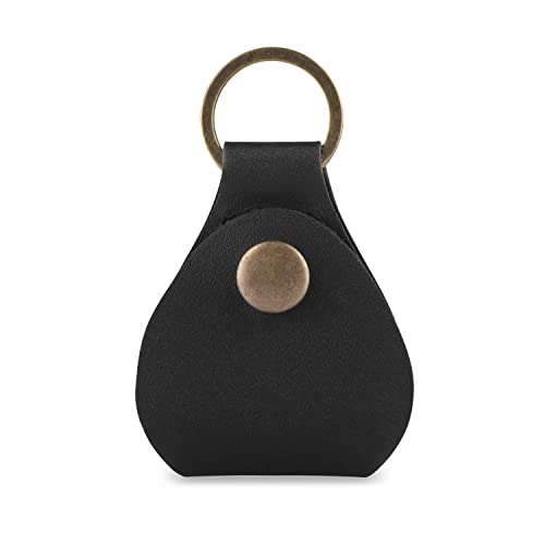 Leather Guitar Pick Holder Keychain, Guitar Pick Holder Case Bag, Plectrum Key… - Image 4